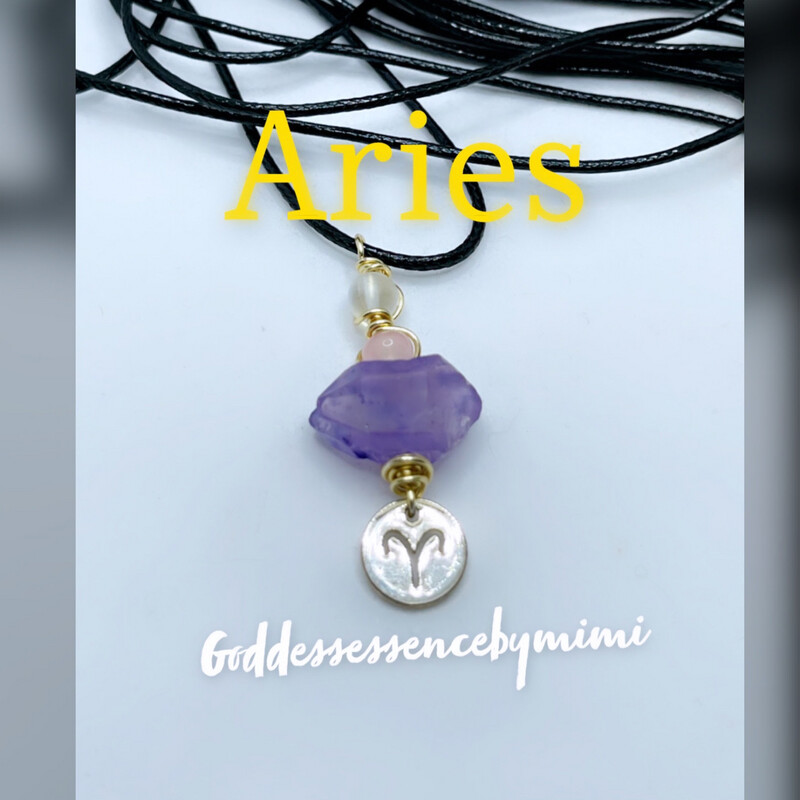 Aries Crystal Necklace