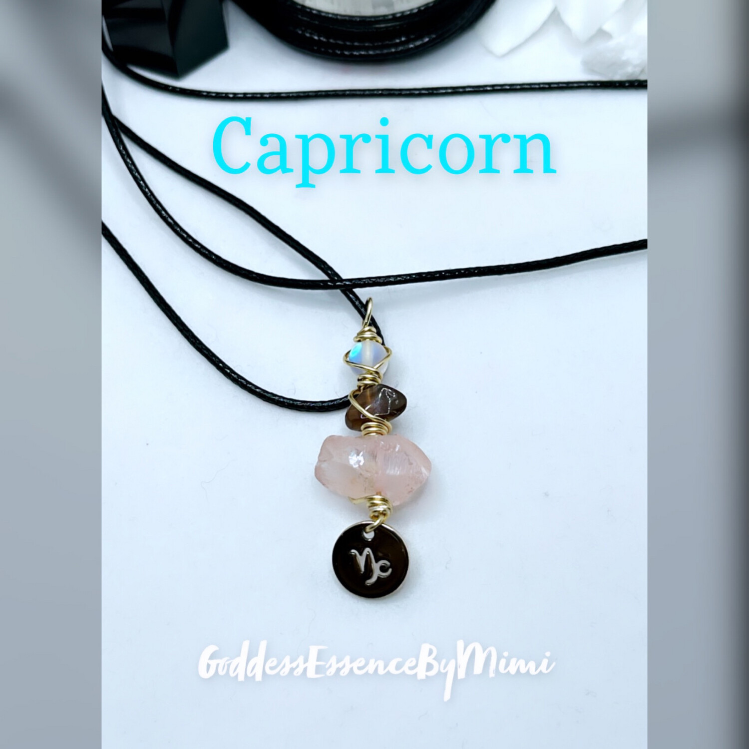 Capricorn Crystal Necklace