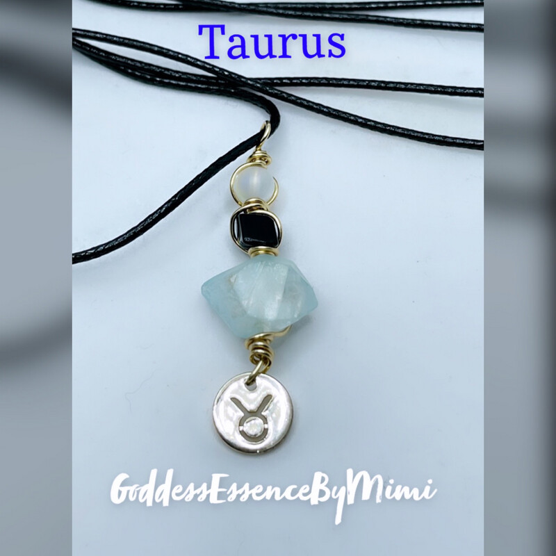 Taurus Crystal Necklace