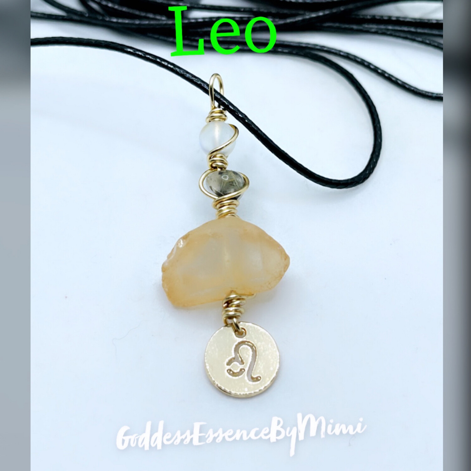 Leo Crystal Necklace