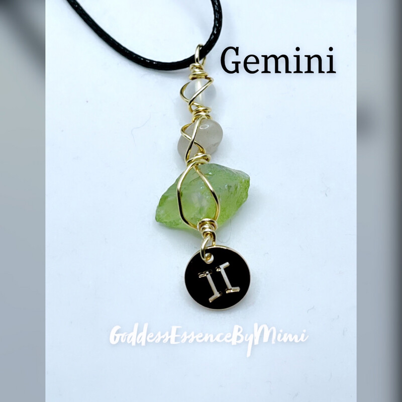 Gemini Crystal Necklace