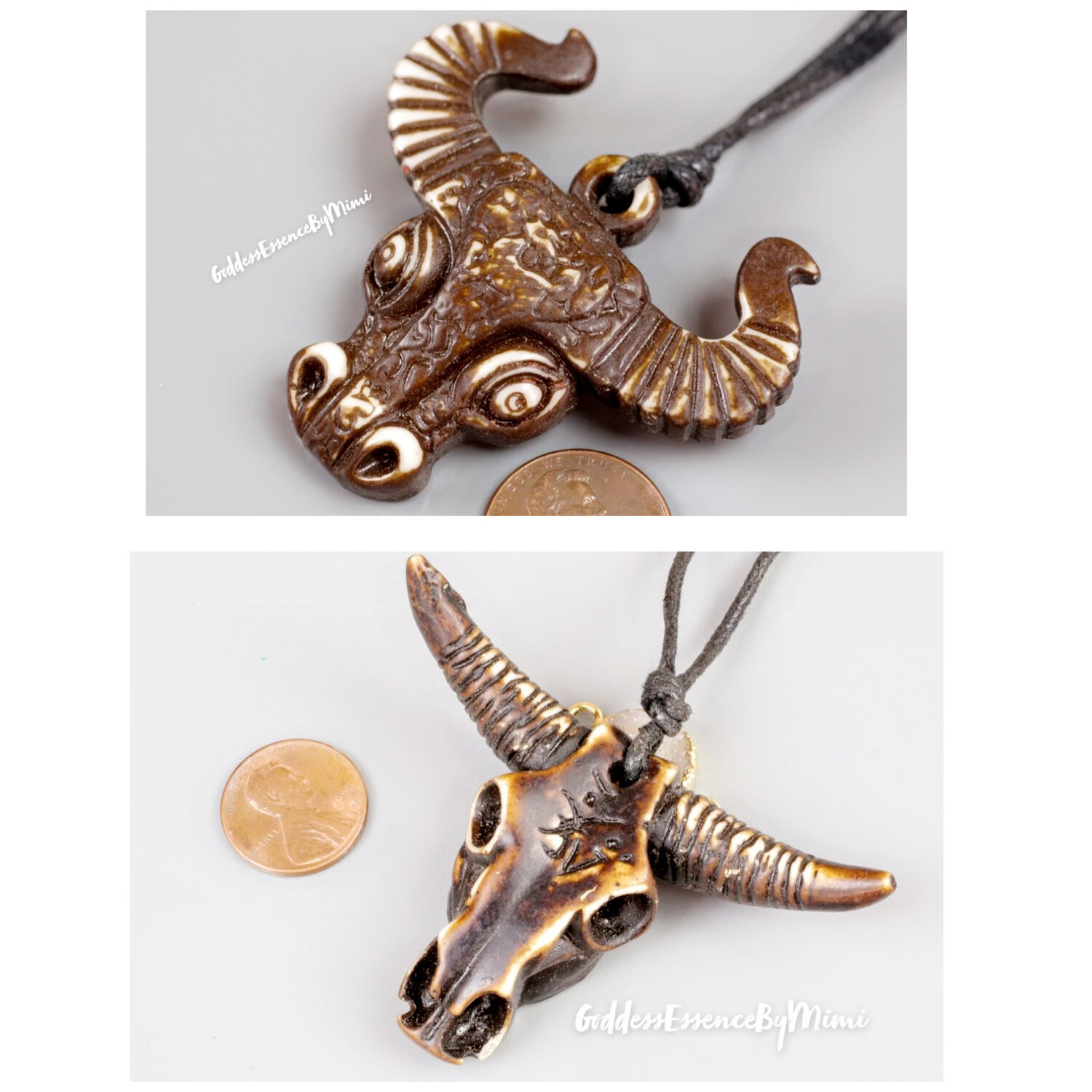 Yak Bone Bull Necklace