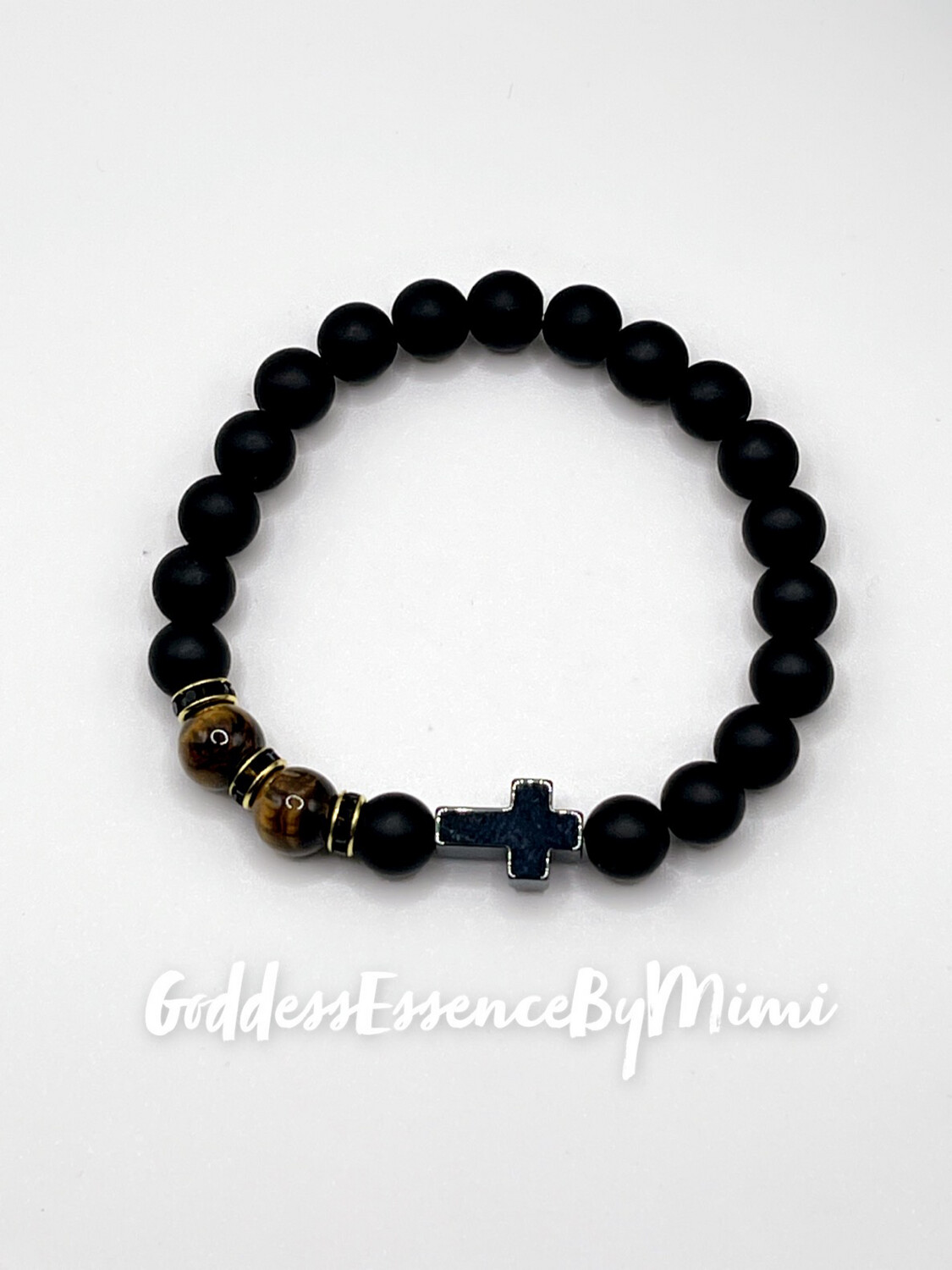Tourmaline & Tigers Eye Bracelet