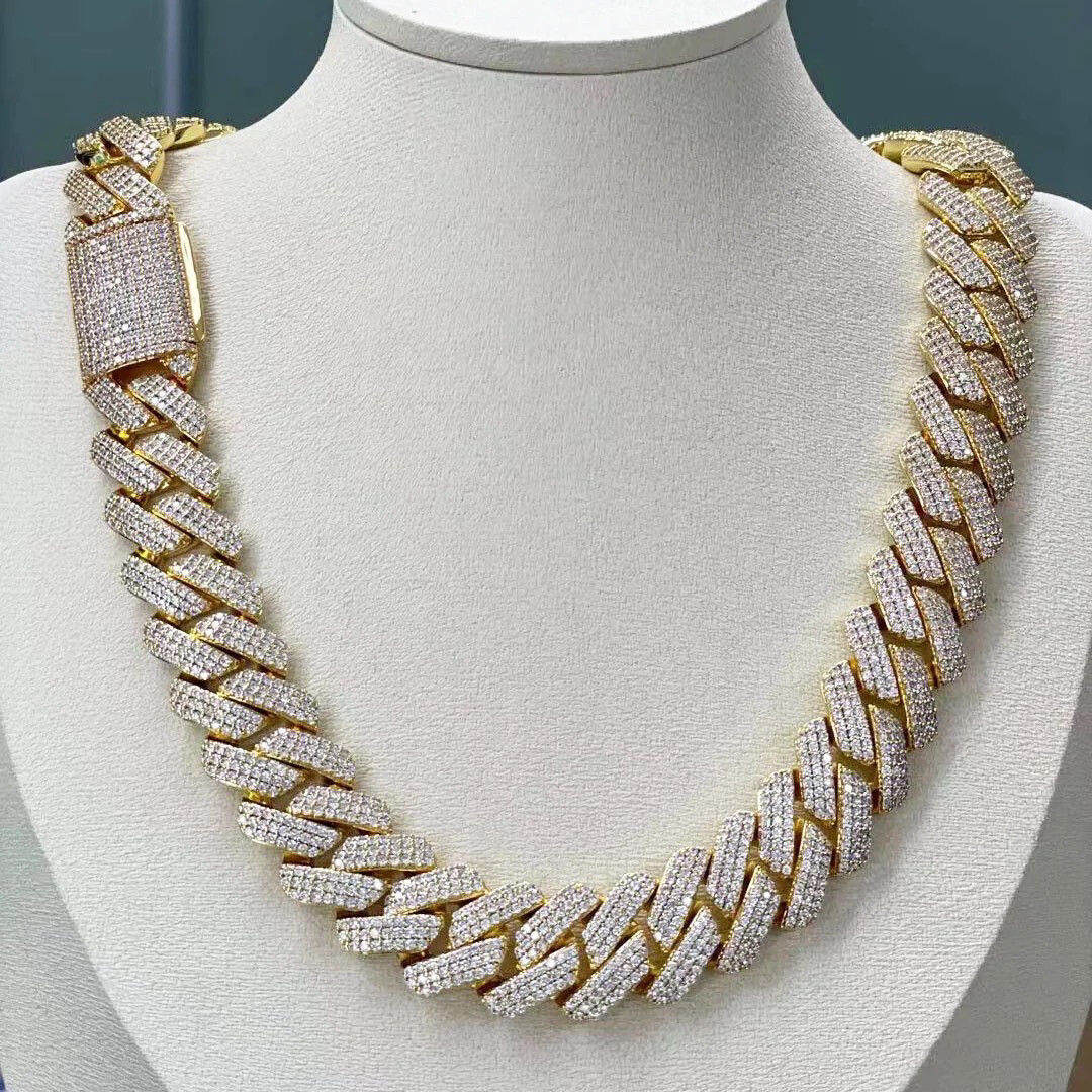  5A CZ Iced Out Cuban Link 
