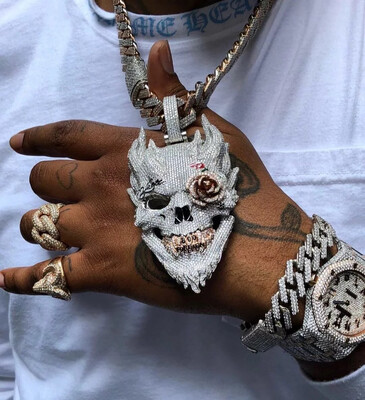 Iced Out HipHip Pendants 