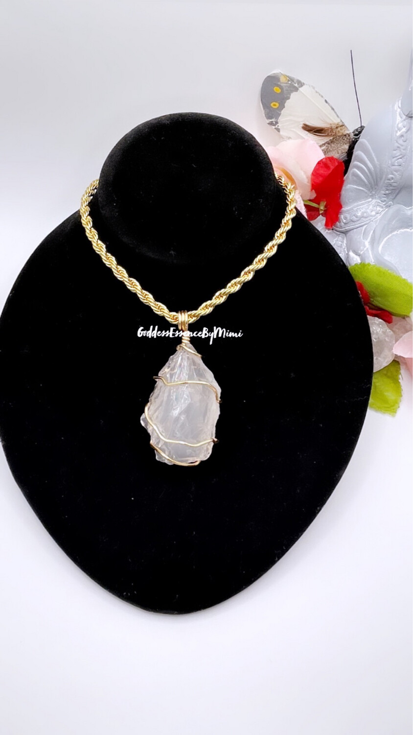 Big Quartz Protection Necklace