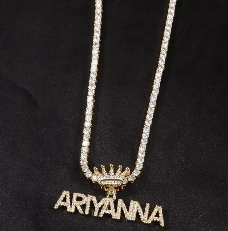 Mini Icy Bling Name Necklace (Customize)