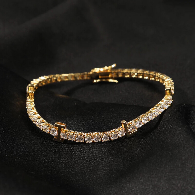  Tennis Name Bracelet (Customize)
