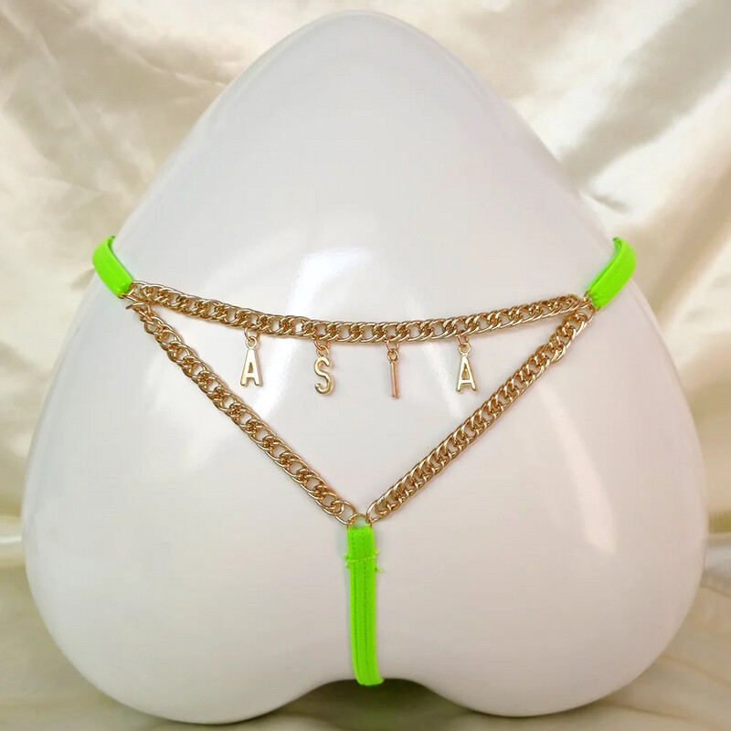One Size/Adjustable Custom Thong