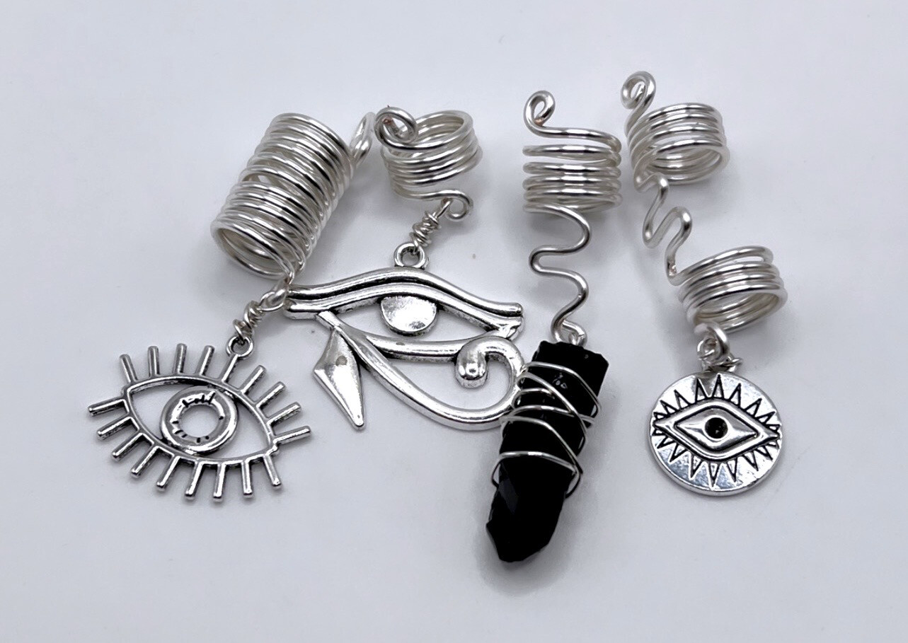 Third Eye Loc Jewelry Set Of 4