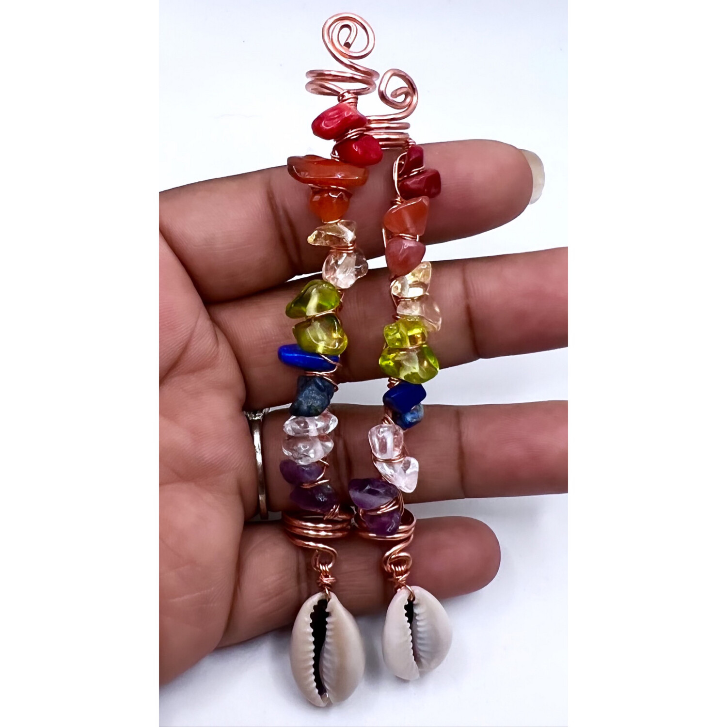 Chakra Loc/Braid jewelry 