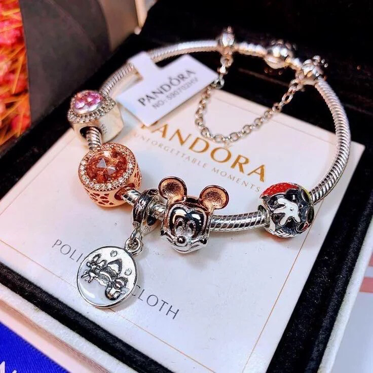 Mickey Character Charm Bracelet
