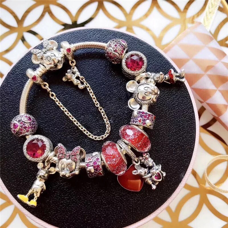Mickey Character Charm Bracelet