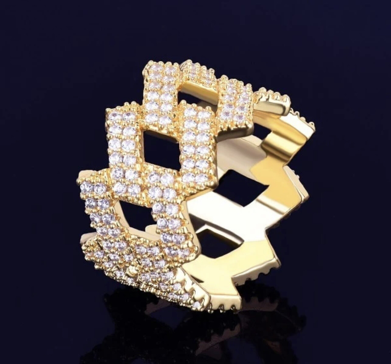 Cuban Link Ring