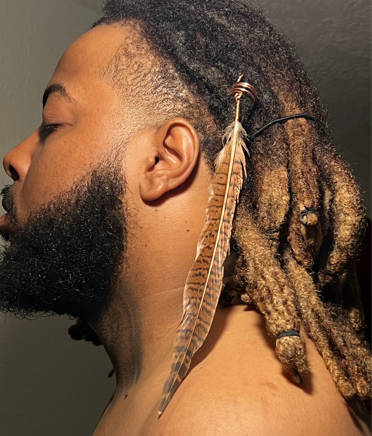 Feather Loc and Braid Jewelry