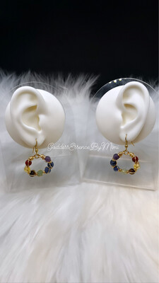 Chakra Crystal Earrings