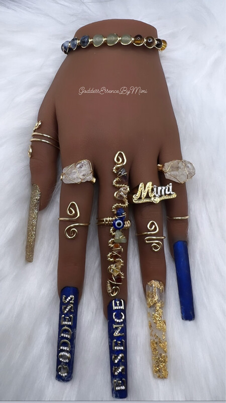 Chakra Ring & Bracelet Set