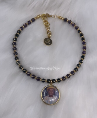 Photo High Quality Gemstone necklace/Choker