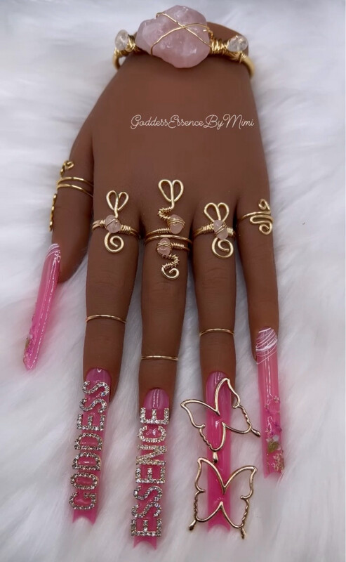 Heart Ring & Bracelet Set