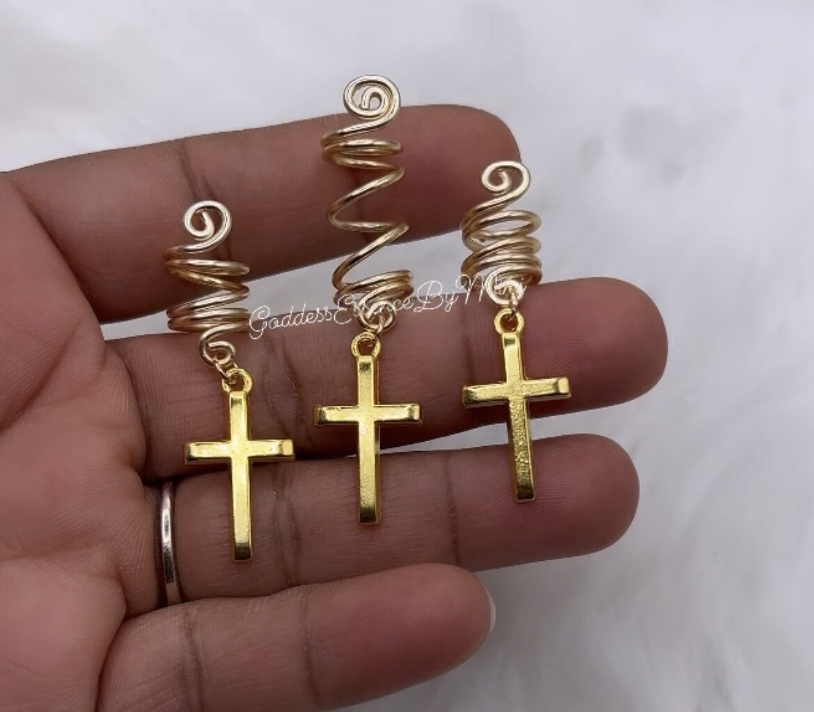 Cross Loc and Braid Jewelry set of 3