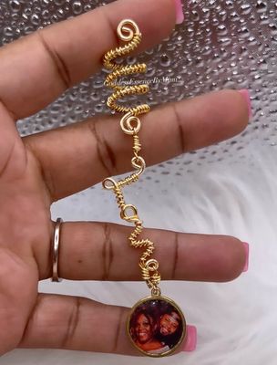 LOVE Custom Photo Pendant Loc/Braid jewelry LOVE Custom Photo Pendant Loc/Braid jewelry