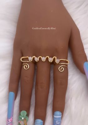 3 Finger Crystal Ring 3 Finger Crystal Ring