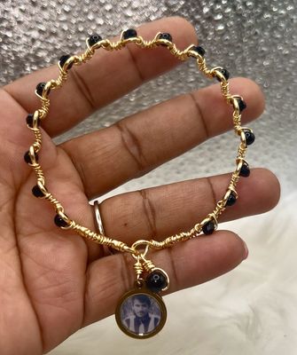 Goddess Art Gemstone Crystal Photo Bracelet Goddess Art Gemstone Crystal Photo Bracelet