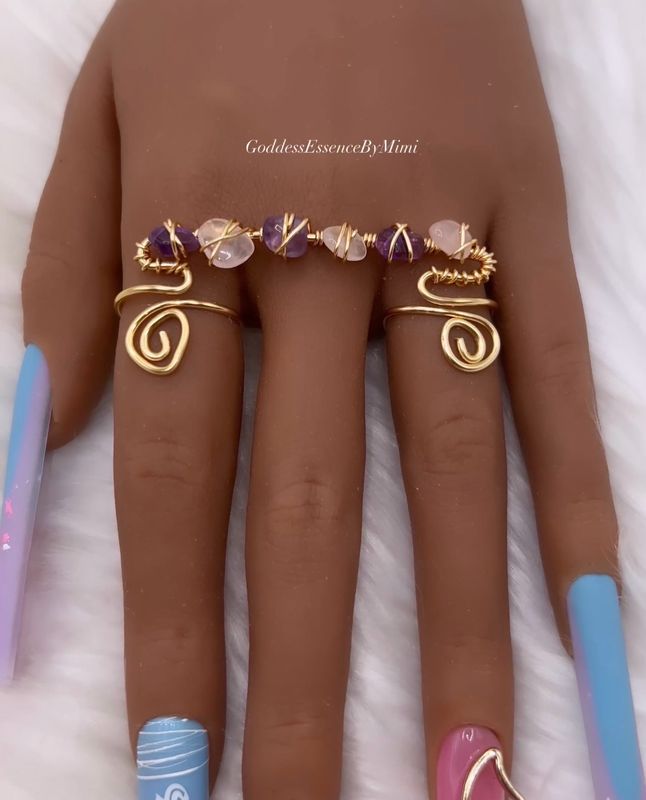 Goddess Crystal Armor Ring