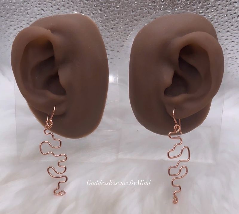 Goddess Freestyle Art Earrings