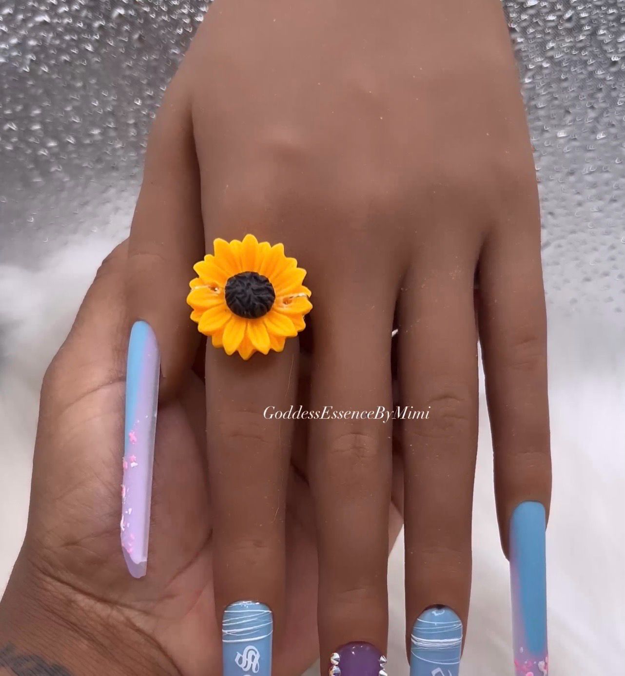 Sunflower Goddess Ring
