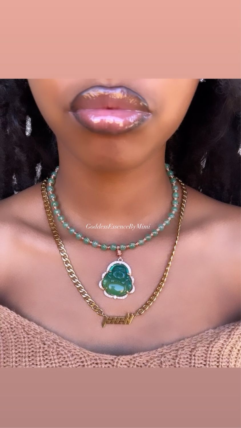 Sacred Abundance Buddha Necklace ?