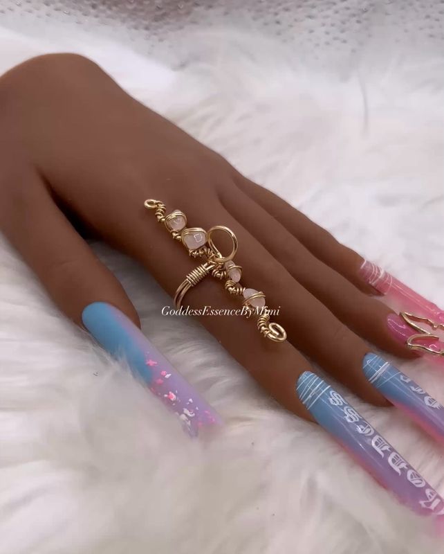 Goddess Art Bleezy Crystal Ring