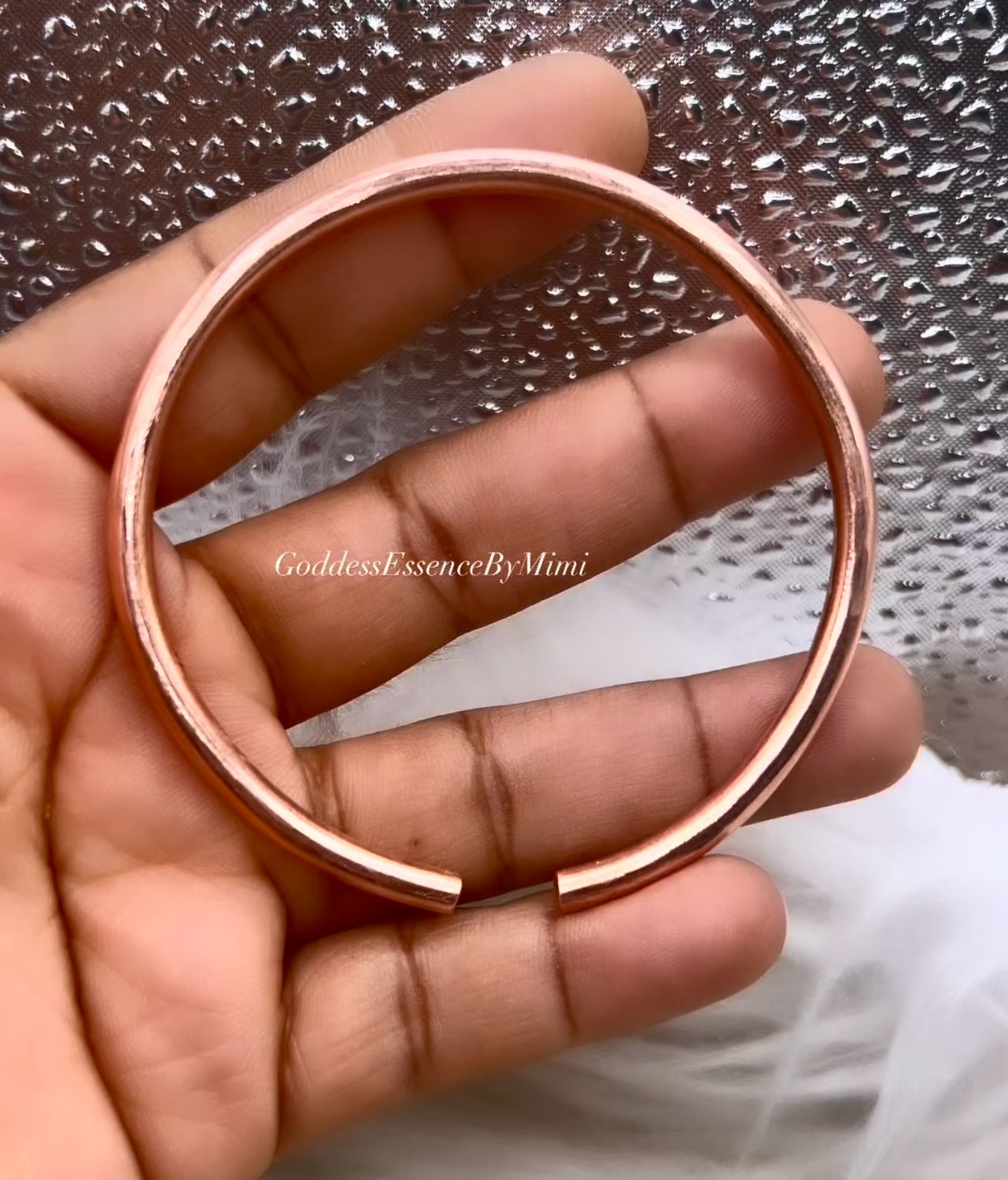 Raw Copper Bangle