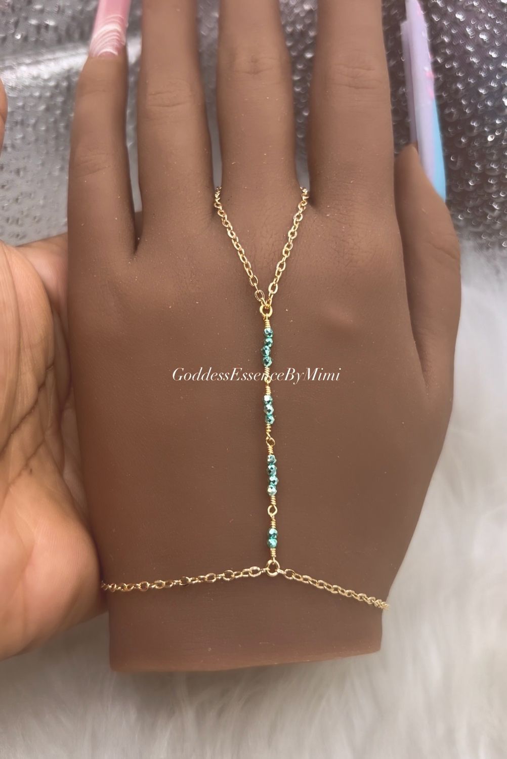 Electra Ring to bracelet Hand Chain Electra Ring to bracelet Hand Chain
