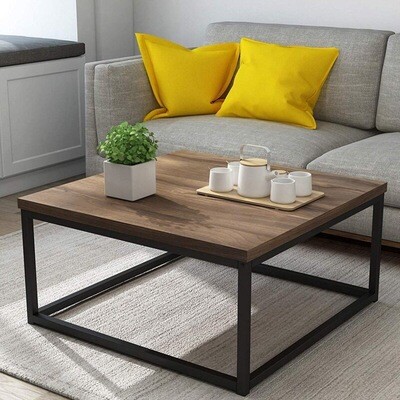 Tea Table with Metal Structure Tea Table with Metal Structure