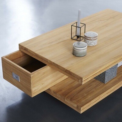 Tea Table with Storage - Modern Tea Table with Storage - Modern