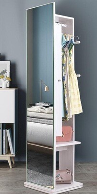 Dresser with Storage and Clothes Hanging Dresser with Storage and Clothes Hanging