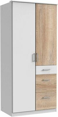 Light Oak and White - 3ft x 6.5ft Light Oak and White - 3ft x 6.5ft