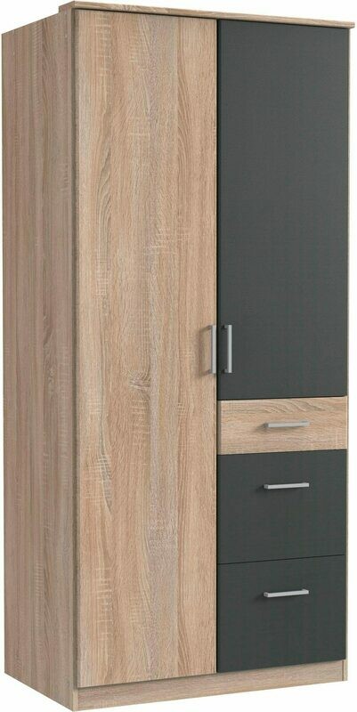 Light Oak and Steel black - 3ft x 6.5ft Light Oak and Steel black - 3ft x 6.5ft