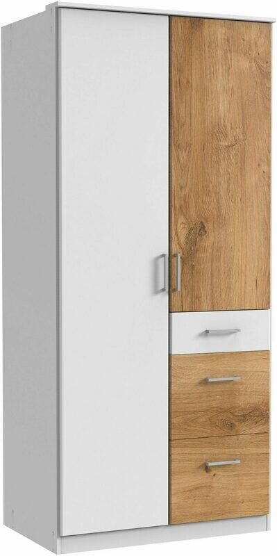 Real Oak and White - 3ft x 6.5ft Real Oak and White - 3ft x 6.5ft