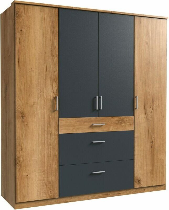 Real Oak and Steel Black - 6ft x 6.5ft Real Oak and Steel Black - 6ft x 6.5ft