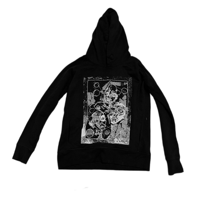 Thread Printed Hoodie