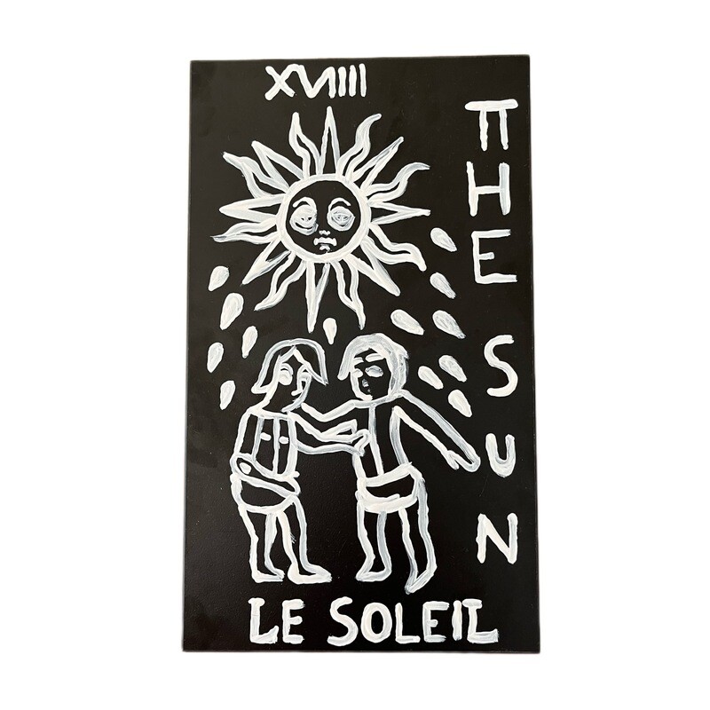 The Sun Wooden Board