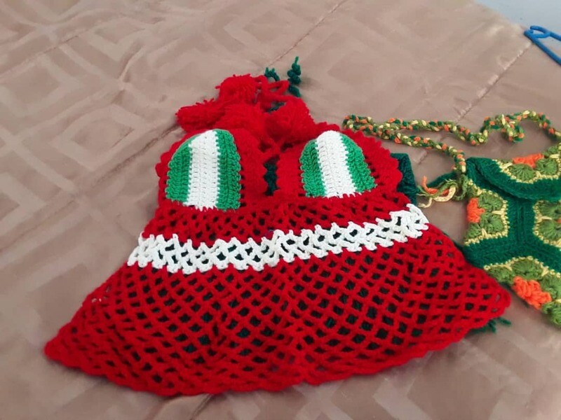 Crotchet Halter Neck