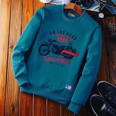 Multi-branded sweatshirt