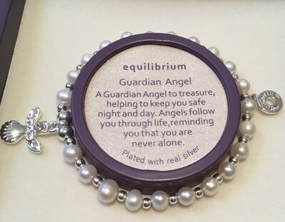 Guardian Angel Bracelet - Freshwater Pearls