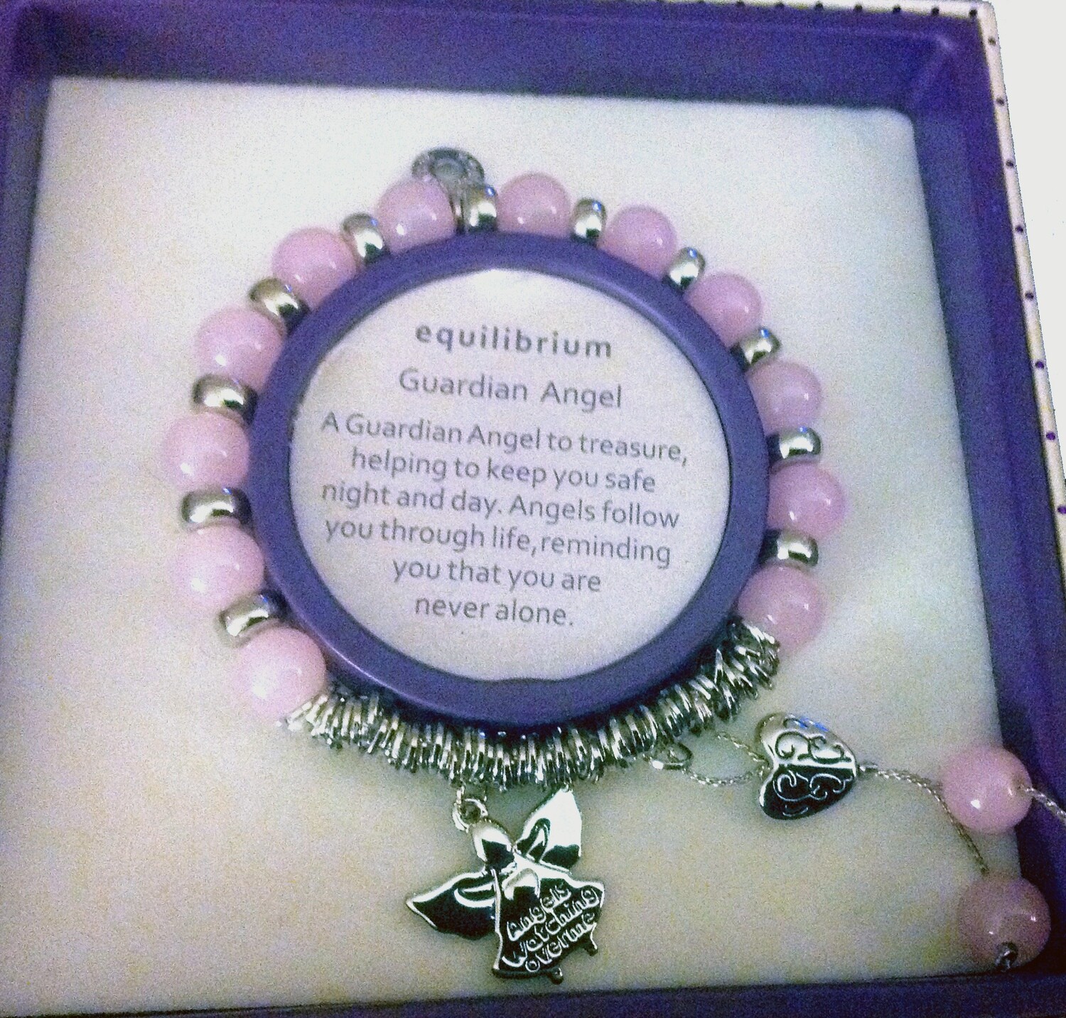 Guardian Angel Bracelet - Pink