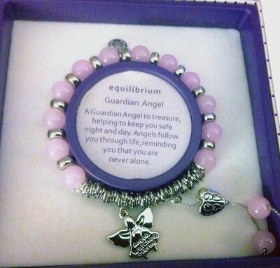 Guardian Angel Bracelet - Pink