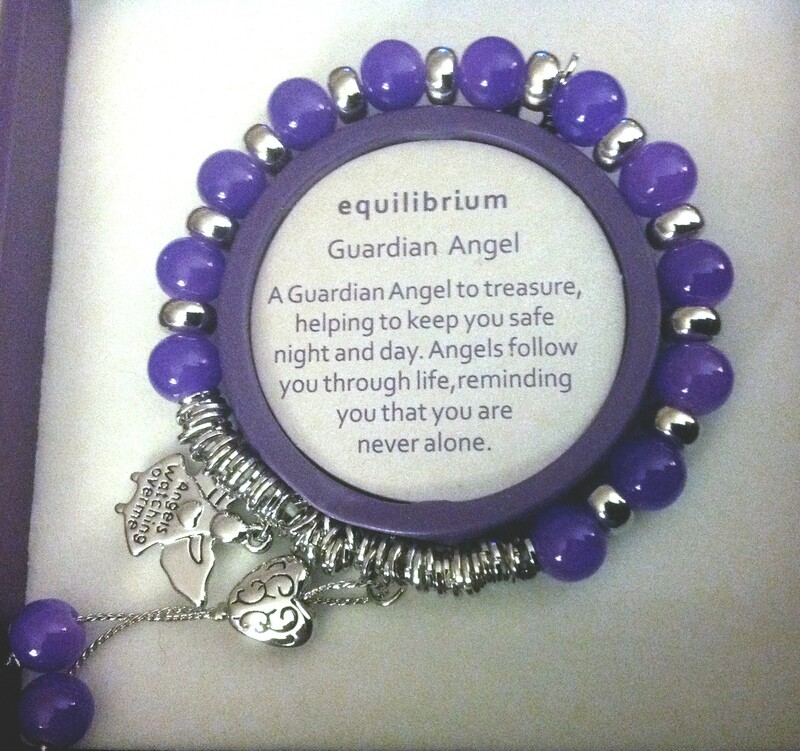 Guardian Angel Bracelet - Purple