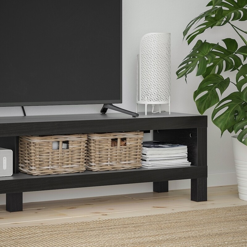 BANC TV ,BRUN NOIR,160x35x36 cm